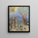Buddha - Odilon Redon — quadro incorniciato alla parete