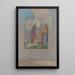 Dévotion près d'un buisson rouge - Odilon Redon — quadro incorniciato alla parete