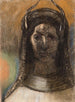 Figura cornuta - Odilon Redon — vista dell’opera