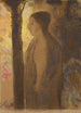Figura davanti a un albero - Odilon Redon — vista dell’opera