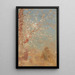 Figura sotto un albero in fiore - Odilon Redon — quadro incorniciato alla parete