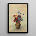 Fleurs dans un vase - Odilon Redon — quadro incorniciato alla parete