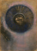 Tête dans une auréole - Odilon Redon — vista dell’opera