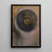 Tête dans une auréole - Odilon Redon — quadro incorniciato alla parete