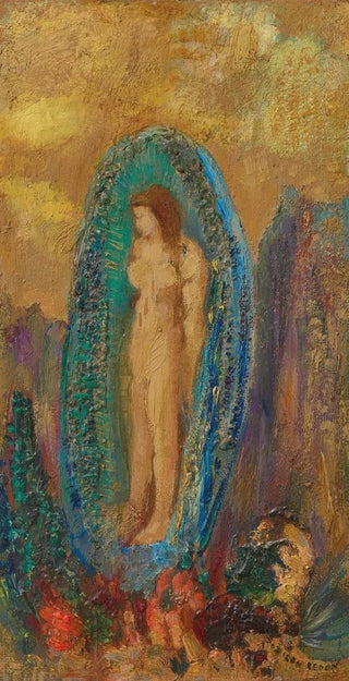 Odilon Redon - La naissance de Vnus ou Oeuf aurique.webp