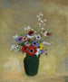 Grande vaso verde con fiori misti - Odilon Redon — vista dell’opera