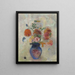 Grande vaso con fiori - Odilon Redon — quadro incorniciato alla parete