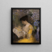 Madame Arthur Fontaine Marie Escudier nata nel 1865 - Odilon Redon — quadro incorniciato alla parete