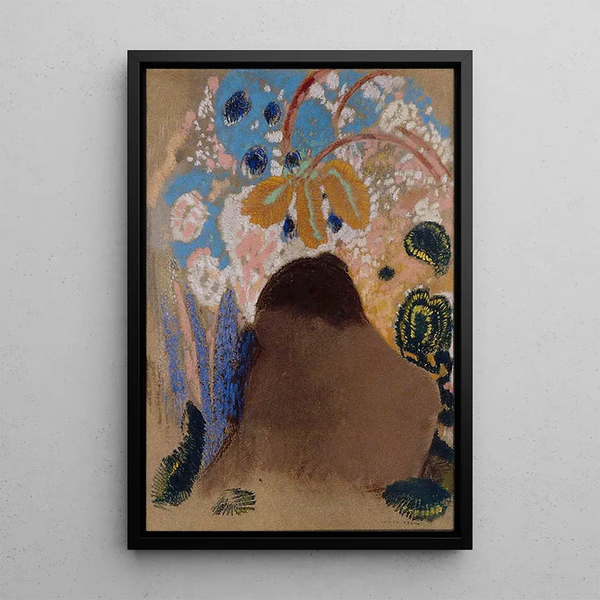 Ophélie - Odilon Redon — quadro incorniciato alla parete