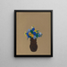 Pensées - Odilon Redon — quadro incorniciato alla parete