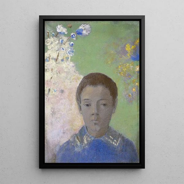Portrait d'Ari Redon - Odilon Redon — quadro incorniciato alla parete