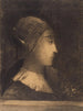 Profil de femme droite - Odilon Redon — vista dell’opera