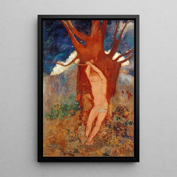 Saint Sébastien - Odilon Redon — quadro incorniciato alla parete