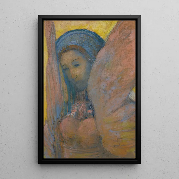 Sphinx - Odilon Redon — quadro incorniciato alla parete