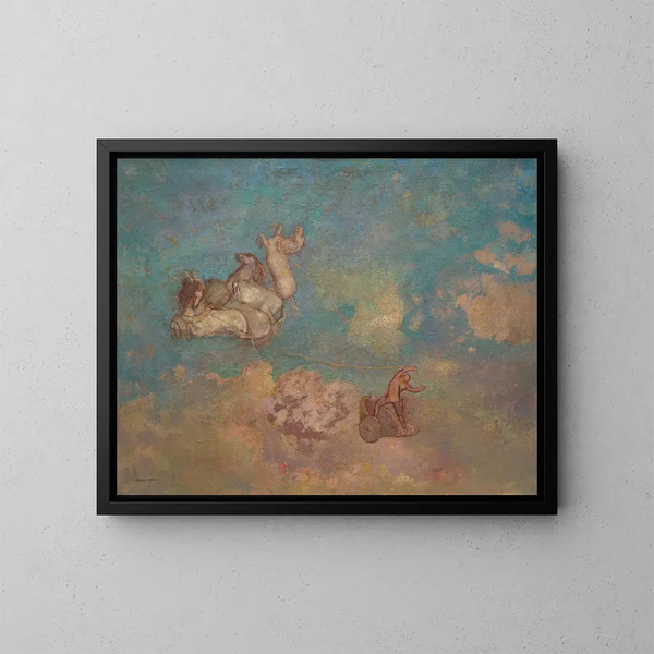 Le Char d'Apollon - Odilon Redon — quadro incorniciato alla parete