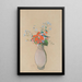 Vase di fiori - Odilon Redon — quadro incorniciato alla parete
