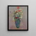 Vaso di fiori Vision - Odilon Redon — quadro incorniciato alla parete