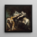 Œdipe maledice suo figlio Polinice - Henry Fuseli — quadro incorniciato alla parete