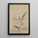 Faisan et herbes - Ogata Kōrin — quadro incorniciato alla parete