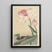 Gallinule avec fleurs de lotus - Ohara Koson — quadro incorniciato alla parete