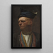 Portrait d'un fermier de Setesdal Studio per Combat dans une vieille ferme - Olaf Isaachsen — quadro incorniciato alla parete