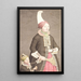Femme et fille en costumes islandais - Olavius — quadro incorniciato alla parete