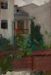 Paesaggio architettonico - Olga Boznańska — vista dell’opera
