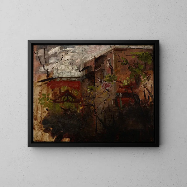 Edifici II - Olga Boznańska — quadro incorniciato alla parete