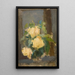 Roses dorées - Olga Boznańska — quadro incorniciato alla parete