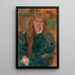 Natalie Barney - Olga Boznańska — quadro incorniciato alla parete