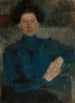 Portrait de Maria Koniewska-Kalinowska 1875-1968 peintre - Olga Boznańska — vista dell’opera