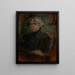 Ritratto di Berta Dylion - Olga Boznańska — quadro incorniciato alla parete