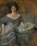 Ritratto di Elza Krauze - Olga Boznańska — vista dell’opera