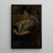 Ritratto di Julia Ginzberg - Olga Boznańska — quadro incorniciato alla parete