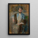 Portrait de Maria Morzycka - Olga Boznańska — quadro incorniciato alla parete