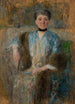 Portrait de Maria Morzycka - Olga Boznańska — vista dell’opera