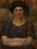 Ritratto della signora Bankiewicz - Olga Boznańska — vista dell’opera
