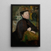 Portrait de Mme Getter - Olga Boznańska — quadro incorniciato alla parete
