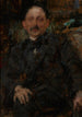 Portrait du peintre Marcin Samlicki - Olga Boznańska — vista dell’opera