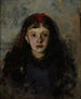 Ritratto di una ragazza, Zofia Sokoowska - Olga Boznanska — vista dell’opera