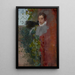 Portrait d'une femme - Olga Boznańska — quadro incorniciato alla parete
