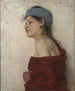 Ritratto di una donna, donna gitana - Olga Boznanska — vista dell’opera