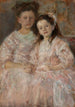 Portrait des filles Helena Chmielarczyk et Wadysawa Chmielarczyk - Olga Boznańska — vista dell’opera