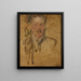 Esquisse du portrait de M. Beyley - Olga Boznańska — quadro incorniciato alla parete