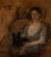 Studio di una figura femminile - Olga Boznańska — vista dell’opera