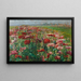 Papavero in fiore - Olga Wisinger-Florian — quadro incorniciato alla parete