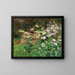 Nel giardino orticolo - Olga Wisinger-Florian — quadro incorniciato alla parete