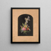 Ancre e fiori n°2 - Olive E. Whitney — quadro incorniciato alla parete