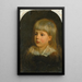 Charles Downing Lay Portrait du fils de l'artiste - Oliver Ingraham Lay — quadro incorniciato alla parete