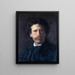 Autoritratto - Oliver Ingraham Lay — quadro incorniciato alla parete
